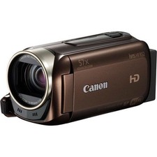 Canon iVIS HF R52 Brown Camcorder Video Camera Full HD 32x Zoom Wireless Exc