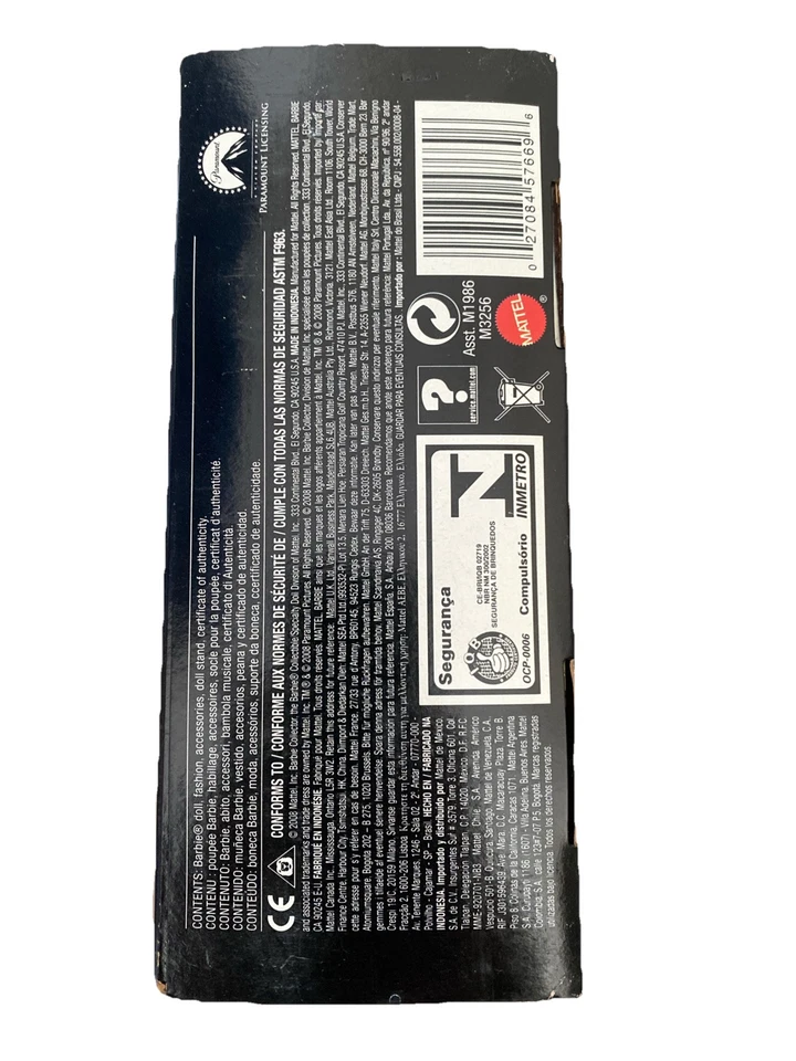 Vestido Barbie Colecionador Grease Frenchy Dance Off Amarelo 2008 #M3256 Mattel Novo sem etiquetas - Imagem 4 de 4