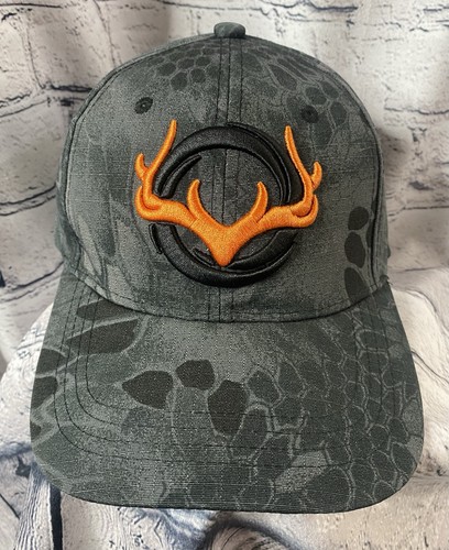 Neu ohne Etikett Browning Truckermütze gesticktes Logo verstellbar schwarz/grau Tarnmuster Jagd - Bild 2 von 4