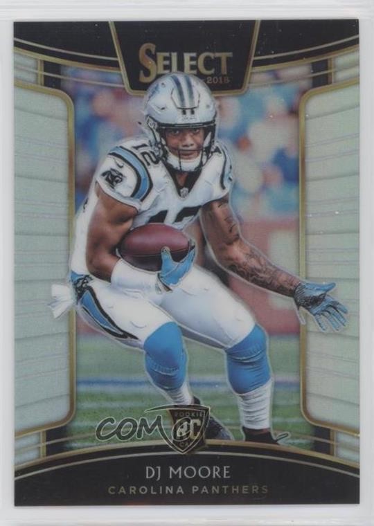 2018 Panini Select Concourse Silver Prizm DJ Moore #84 0ee0