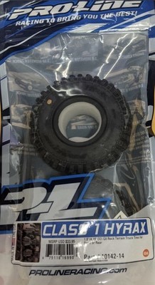 PROLINE TIRES and WHEELS for RC   part# CLASS 1 HYRAX 10142-14 FRONT OR REAR