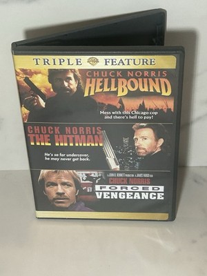 Hellbound / The Hitman / Forced Vengeance DVD Chuck Norris Triple Feature