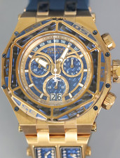 INVICTA Carbon Hawk  Men 54.50mm Stainless Steel + Glass Fiber Blue 38902