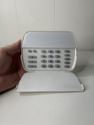 DSC RFK5508 PowerSeries 8-Zone LCD Wireless Receiver Alarm Keypad Used