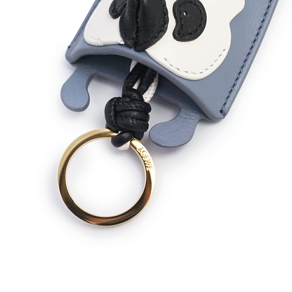 LOEWE x Suna Fujita Animal Leather Bag Charm Key Ring Blue | eBay