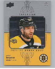 2021-22 Upper Deck Honor Roll #HR14 Patrice Bergeron Hockey V104586