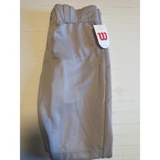 Wilson Baseball Pants Mens Large Grey New WB6003802L Athletic Performance Sport