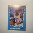 Fleer 1990-91 All-Stars Michael Jordan #5 NBA All-Star Team Basketball Card