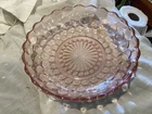 Vintage Anchor Hocking Pink Bubble Bowl Mint