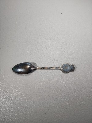 1937 Coronation Souvenir Spoon King George VI & Wm Rogers