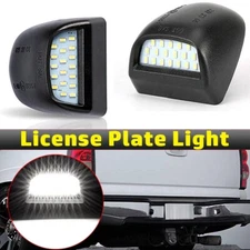 Bright White LED Tag License Plate Light Assembly For 1999-2013 Silverado Sierra