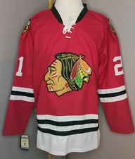 Stan Mikita Chicago Blackhawks Red & Black "1962-1965 Throwback" CCM NHL Jersey