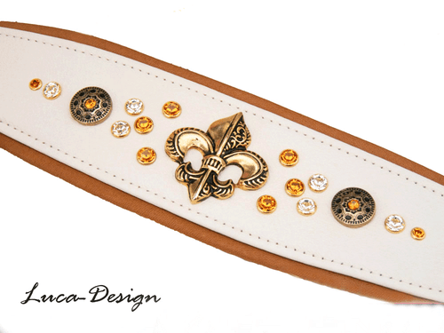 Windhundhalsband Hundehalsband Greyhound collar Podenco Galgo Saluki Whippet lyc - Bild 2 von 9