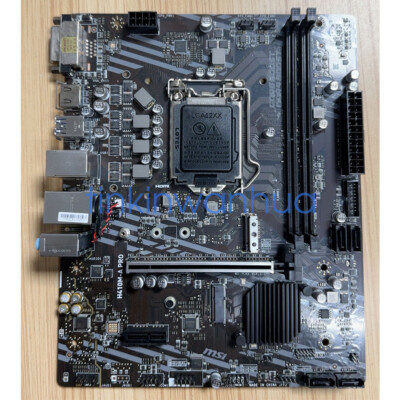 For MSI H410M-A PRO Motherboard LGA1200 DDR4 HDMI+DVI