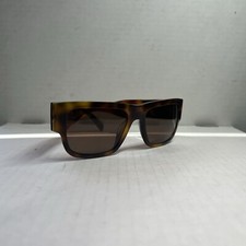 VERSACE MOD. 4406 RECTANGULAR ACETATE SUNGLASSES 5217/73 HAVANA/ BROWN V4S5