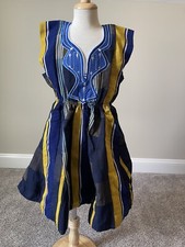 Brand-new Traditional Ghanaian Girl Smock/fugu 100 Authentic and Handmade 5T-6T