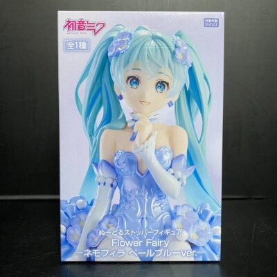 Hatsune Miku Nudelstopper Blumenfee Nemophila hellblau Ver. Japan FuRyu