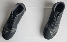 Men Sz 5.5 Black Grey Nike Mercurial Vapor 14 Club FG/MG Soccer Cleat CU5692-004