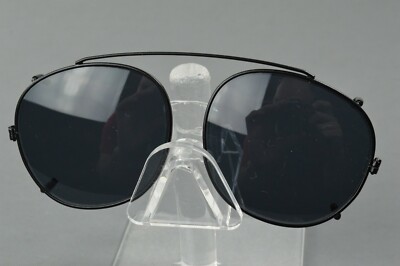 NEW Berkshire Chase Clip On Sunglasses Quad Gold Black Tortoise Various Size 