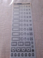 Trasferibili Vibo Diagraph Sanitari 1/50 B-06 Cod. B