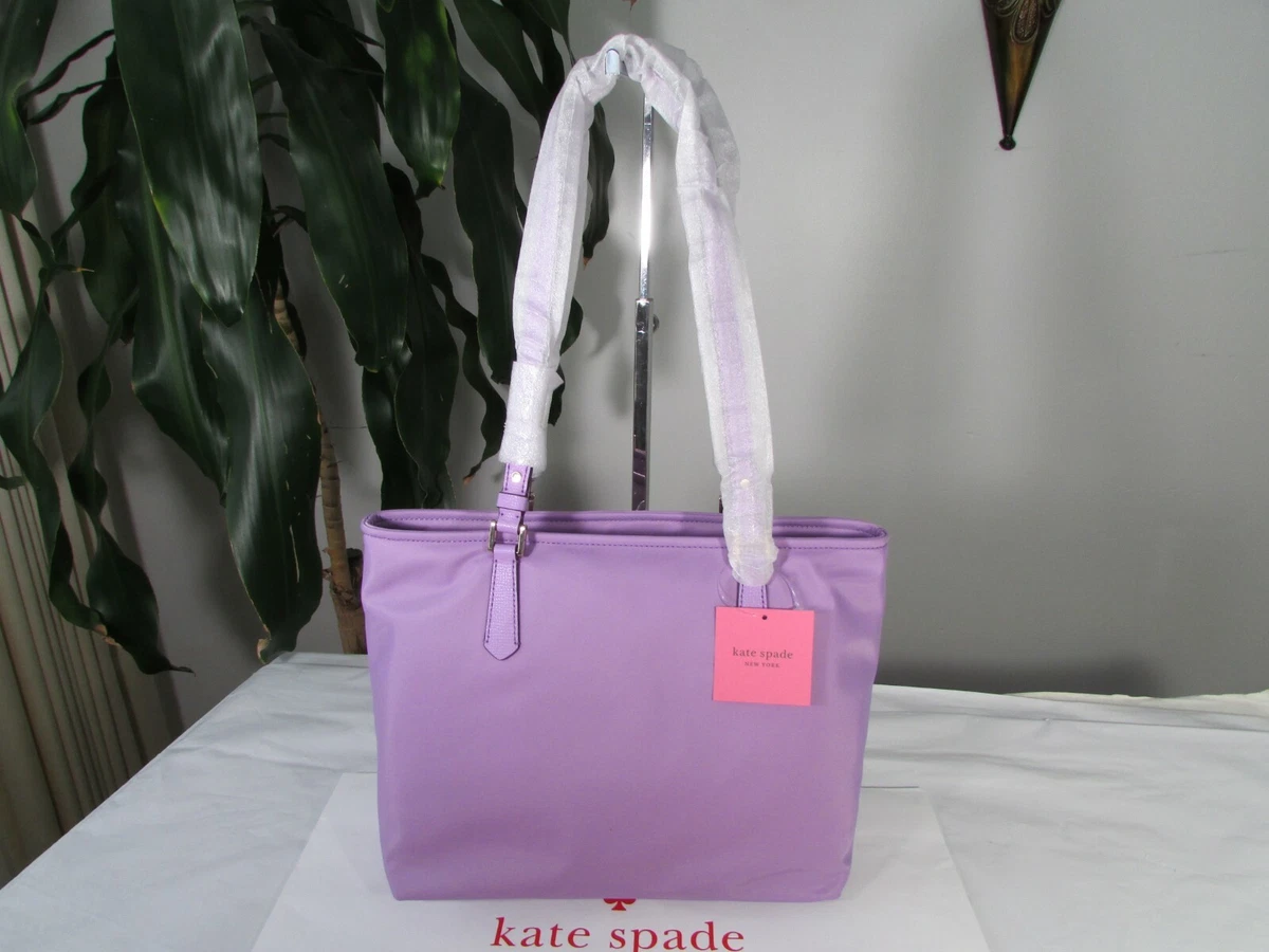 NWT Kate Spade Nylon Taylor Medium Tote Iris Bloom eBay