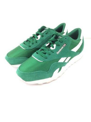 reebok classic nylon green