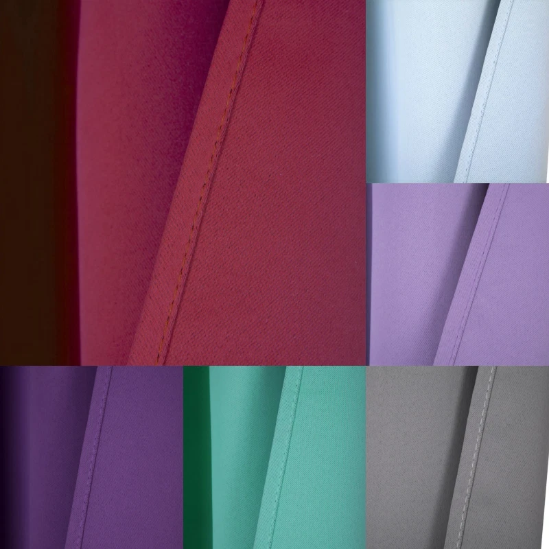 1P ЗАТЕМНЕНИЕ БЕЗ ПОДКЛАДКИ ТЯЖЕЛАЯ ТОЛСТАЯ ТЕПЛОВАЯ ПАНЕЛЬ ОКОННАЯ ЗАНАВЕСКА ОЧЕНЬ ШИРОКАЯ 100 «X 84» - Изображение 2 из 3