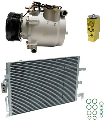 BRAND NEW RYC AC Compressor Kit W/Condenser GH547 Fits Saab 9-3 2.0L, 2.3L 2002