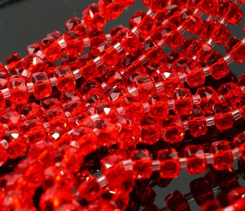 Handmade jewelry with 8mm wheel crystal loose bead through-hole cut surface - Picture 64 of 67