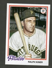 2022 Topps Archives Ralph Kiner #104 Pittsburgh Pirates