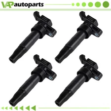 4 For 2011-2014 Hyundai Sonata Kia Optima Sportage 2.0L L4 Ignition Coil Pack