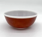 1950’s-60’s PYREX Americana/Fall Color White Rim 4qt Bowl Brown #404 / Pre-Owned