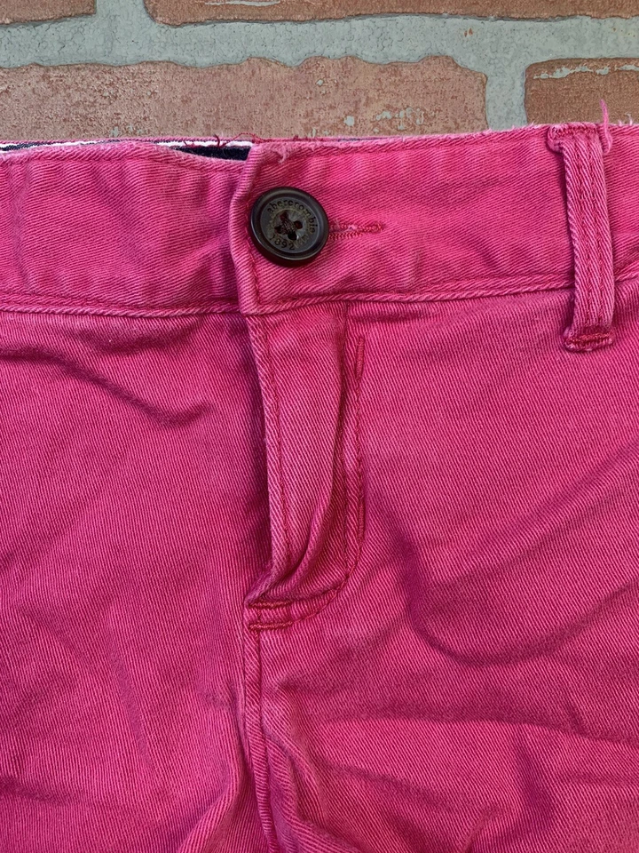 Abercrombie Shorts Girls Size14 Pink Cute Stretch Shorty Shorts w/Pockets - Image 3 of 4