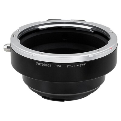 Fotodiox Pro Lens Adapter Pentax 6x7 (P67 PK67) Mount an Canon EF EF-S Body