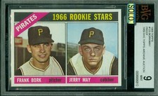 1966 TOPPS LOA # 123 BORK - MAY RC PROOF BGS 9 MAC SOLO FINEST GRADE $500 CARD *