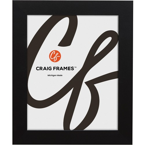 Craig Frames Flat 1.25" Black Picture Frame, Uncommon Sizes, 4x9 - 17x33, 4-Pack - Picture 2 of 9