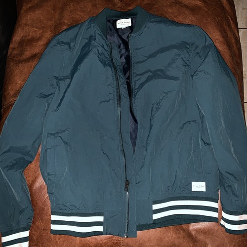 Five Four Burnaby Bomber Jacket Men Sz M Clean