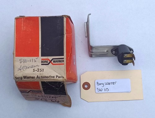 Borg Warner S251 Stoplight Switch Oldsmobile 1963 repl OEM 1993595 - Picture 2 of 4