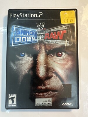 Smack Down Vs Raw 2008 Ps2 Capa+pôster+disco Play 2