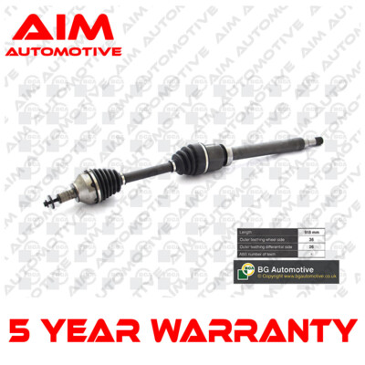 Driveshaft Front Right Aim Fits V50 S40 C30 C70 Focus C-Max 2.0 CDi D dCi