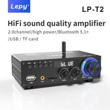   Powerful 50Wx2 Amplifier: Lossless Audio  Ultra-Low Noise  