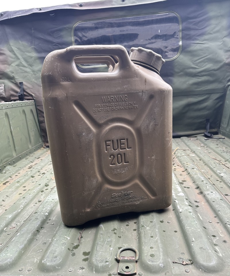US Army Tanica Di Carburante Diesel Da 20 Ltr Per Humvee Jeep Campo ...