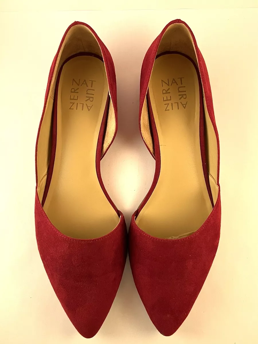 Naturalizer tamara flat silver discount
