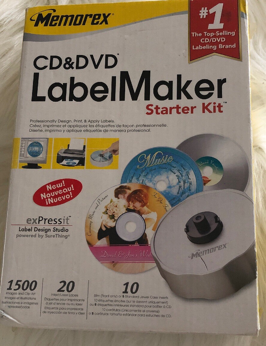 33 Memorex Expressittm Label Design Studio Software Labels Design