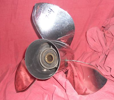 Ballistic Stainless Steel Prop For Suzuki 60 - 140HP 13 5/8 x 15 335530 (67-14)