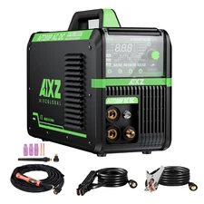 200Amp AIXZ AC DC TIG Welder Stick Pulse TIG Aluminum Welding Machine 110V/220V