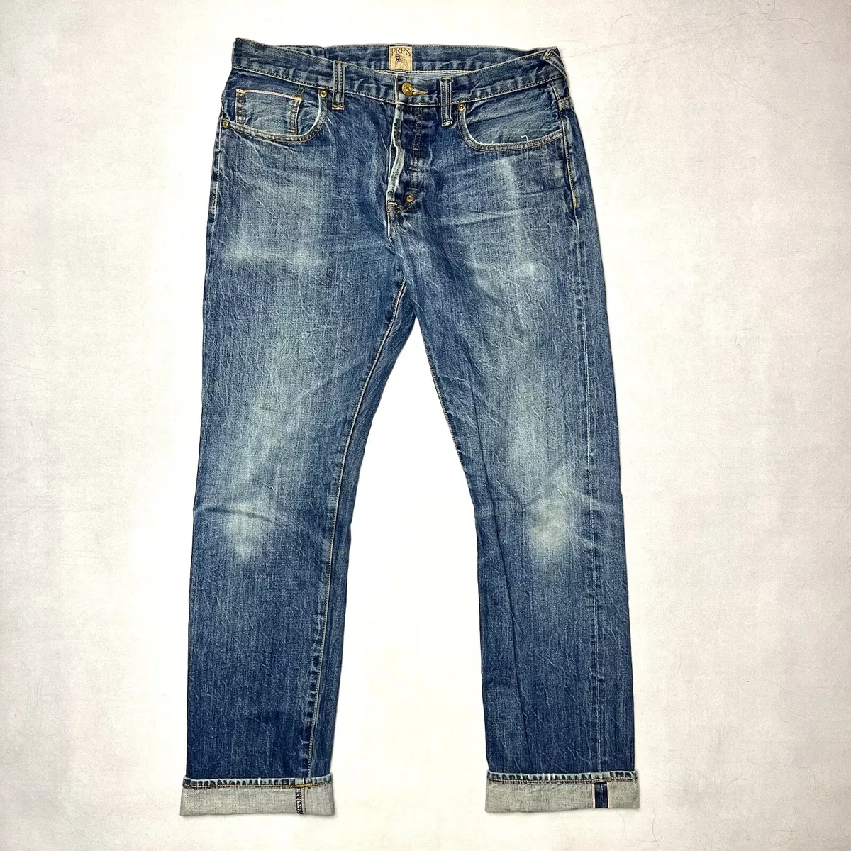 PRPS Demon Selvedge Denim Jeans Japanese Distressed 32x31