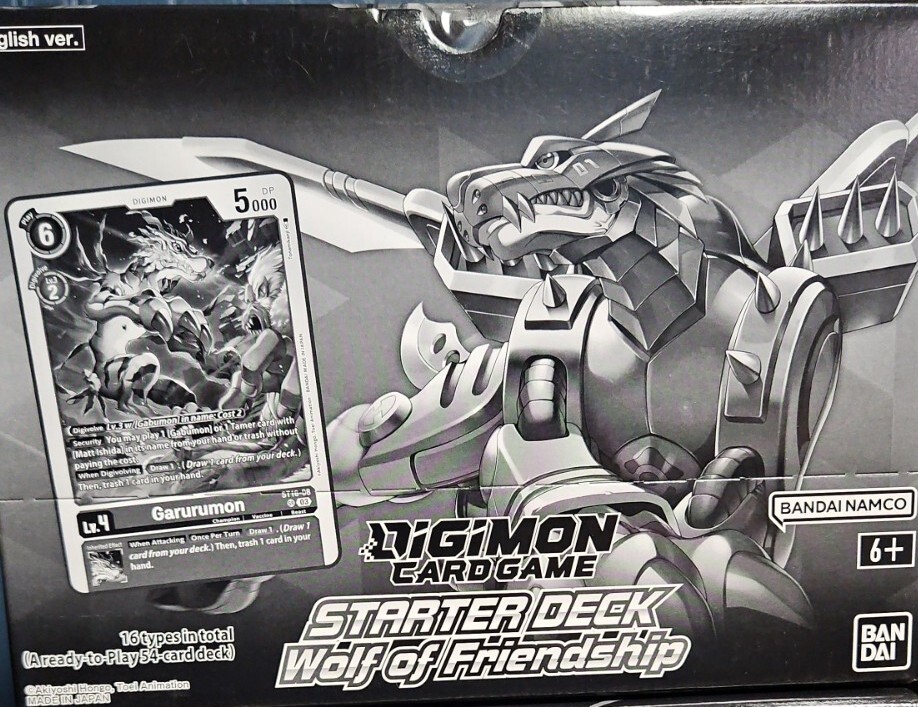 Digimon Tcg Dragon Of Courage Starter Deck (St-15) Display Of 8