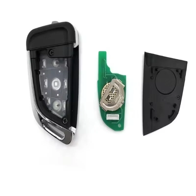 Upgraded Flip Remote Key Fob for BMW EWS 3 5 7 E38 E39 E46 X3 X5 Z3 HU92 Blade Foto 4 de 4