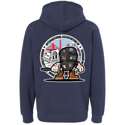 IRONWORKER HOODIE | WELDER HOODIE | BLUE COLLAR HOODIE | IRONWORKER GEAR |